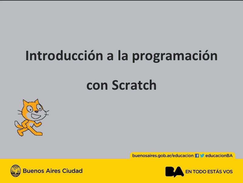 Introducción a la Programación con Scratch